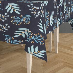 Nouveauté, style moderne, nappes de table rondes de luxe en coton 100% pur, brodées, avec logo personnalisé - Product Image 5