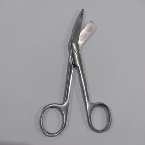 Ciseaux à pansements chirurgicaux MEDIHEAL SURGICAL CORPORATION Lister en acier inoxydable 14 cm à lame tranchante pour pansements chirurgicaux - Product Image 3