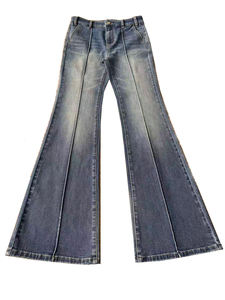 Nouveau design – Pantalon évasé pour femme, écologique, respirant, taille haute, avec cordon de serrage, mélange de coton léger, authentique et de qualité supérieure pour adulte - Product Image 5