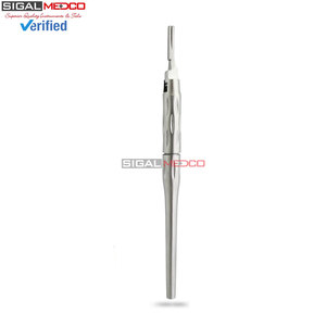 Lames de scalpel pour couteau, lames de scalpel en acier à haute teneur en carbone, lames Dermablade, emballées individuellement, stériles, avec manche de scalpel réglable - Product Image 3
