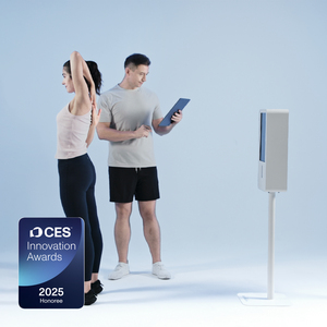 เครื่องวิเคราะห์ร่างกายอัจฉริยะ Bodydot BDF1000 ใช้พลังงาน AI โครงสร้างอะลูมิเนียมอัลลอยด์ ไม่สามารถพับได้ ติดตามท่าทางร่างกายแบบเต็มตัว ตรวจสอบสุขภาพ - Product Image 6