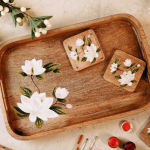 wooden enamel tray - Product Image 2
