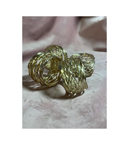 Elegante Anillo para Servilletas de Metal Diseñado para una Decoración Minimalista de Mesa y una Presentación Funcional al Servir - Product Image 4