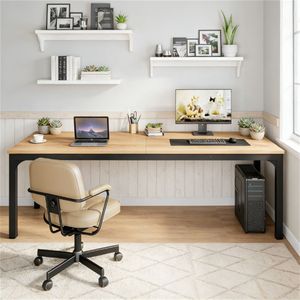 Rectangular Long Administrative Conference <b>Desk</b> for Office Use-Computer <b>Desk</b> - Product Image 3