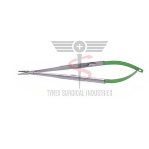 Ensemble de micro-porte-aiguilles, ciseaux et pinces Castroviejo en acier inoxydable, certifié CE ISO, pour usage chirurgical, outil de précision fine - Product Image 2