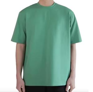 Camisetas con Logotipo Personalizado para Hombre, Estilo Urbano, Oversize, Corte Recto, Algodón Grueso, Hombros Caídos, Ajuste Holgado - Product Image 3