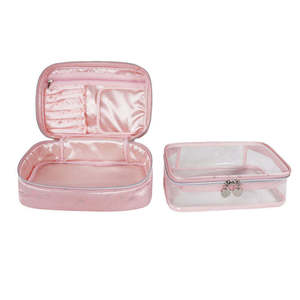 Fashionable <b>String</b> Closure Dreamy Stars Wholesale Sophisticated Dot Pattern Makeup Organizer TPU Multi-Function Cosmetic <b>Bag</b> - Product Image 4