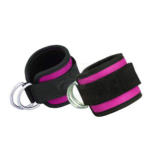 Sangle de musculation personnalisée pour cheville, fabriquée au Pakistan, nouveau style, équipement de gym, sangles de cheville - Product Image 3