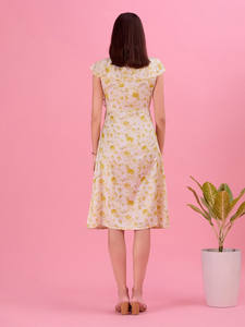 ชุดเดรสยาวปานกลางสำหรับฤดูร้อน เอวธรรมชาติ เป็นมิตรกับสิ่งแวดล้อม ขายส่ง เหมาะสำหรับงานทางการ ชายหาด วันหยุด ปาร์ตี้ รีสอร์ท เสื้อผ้าผู้หญิง - Product Image 2