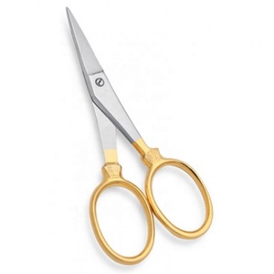 Customized Stainless Steel Manicure Pedicure Scissors Straight Sharp Tip Comfortable Plastic Curved <b>Nail</b> Cuticle Cutting Beauty - Product Image 6