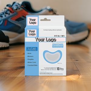 Apósito hidrocoloide transparente para el pie y talón, parche para ampollas, uso corporal, adhesivo impermeable, protección de la piel, 10 unidades, ajuste curvo - Product Image 4