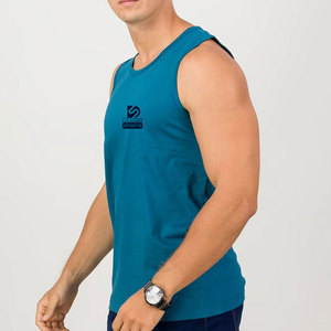 เสื้อกล้ามออกกำลังกายผู้ชาย ผ้าฝ้าย สำหรับฤดูร้อน ทรงเข้ารูป สไตล์ลำลอง ระบายอากาศได้ดี - Product Image 2