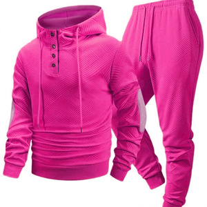 Chándal Estampado de Algodón Suave y Cómodo para Hombre, Traje Deportivo de Invierno de Primera Calidad, Ropa Deportiva para Gimnasio, Fitness, Entrenamiento - Product Image 1