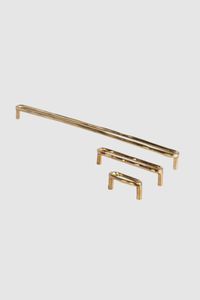 มือจับประตูทองเหลืองสไตล์เอ็ดเวิร์ด ดีไซน์บาโรก สำหรับประตูบ้านโบราณ - Product Image 5