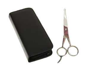 Tijeras de Barbero Profesionales al por Mayor, Corte de Precisión, Hojas Afiladas de Acero Inoxidable VG10, Mango Ligero Mediano, 32 Dientes para Cabello - Product Image 1