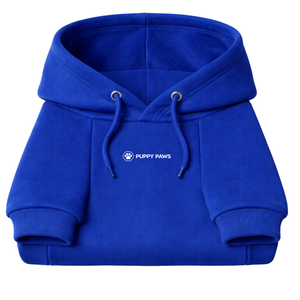 เสื้อฮู้ดสุนัขสีน้ำเงินมิดไนท์ ผ้าฟลีซนุ่ม เสื้อกันหนาวมีฮู้ด อุ่นสบาย ใส่ได้ในฤดูหนาว สำหรับสุนัขขนาดเล็กถึงกลาง ใส่ได้ทั้งในบ้านและนอกบ้าน - Product Image 6