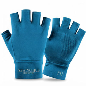 Guantes de Pesca con Protección Solar para Pescadores, Protección de Palma de Medio Dedo, Antideslizantes, Servicio OEM Personalizado - Product Image 4