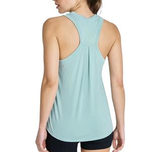 Camiseta Deportiva de Fitness para Mujer, Sin Costuras, Sin Mangas, para Yoga, Gimnasio, Entrenamiento, Correr, Ropa Deportiva Activa - Product Image 3