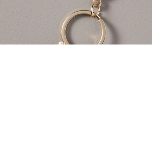 Beaded <b>Keychain</b> Bead <b>Keychain</b> Embroidery Charm Fashionable Bag <b>Keychain</b> Premium Women Sparkle Accessory Durable - Product Image 2