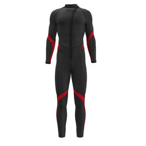 Men Swimwear Jumpsuit Adults <b>Boys</b> Factory Direct Sale Custom Made One Piece Waterproof Breathable Solid Color Swim Suit Summer - Product Image 4