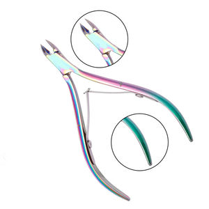 Professional Spring <b>Cuticle</b> Nipper Wide Jaw Portable Stainless Steel Nail <b>Cutter</b> for Thick Nails Toenails Competitive Price - Product Image 6