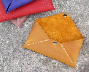 Heritage Quality Leather Wallet Custom Long Envelope Money Pouch Clutch Sleeve Elegant Coin Purse Textured Card <b>Holder</b> for Cash - Product Image 4