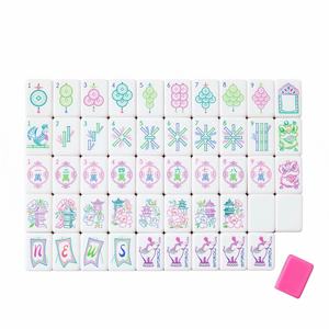 Usine d'artisanat en résine : Vente de Mahjong personnalisé, Mahjong imprimé et gravé, Mahjong chinois, Ensemble de mini Mahjong en acrylique - Product Image 1