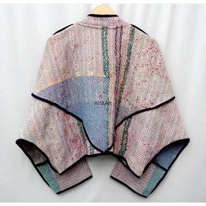 New Arrival Premium Women's <b>Jacket</b> Mandarin Collar Full Sleeve Multicolor Autumn Wear Hand <b>Quilted</b> Detail Non Woven <b>Jackets</b> - Product Image 4
