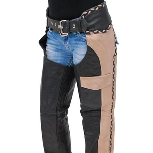 New Arrival High Quality Wholesale Low MOQ Horse <b>Riding</b> Full <b>Chaps</b> for Adult / New Style Light Weight Multi Colors Leather <b>Chaps</b> - Product Image 3