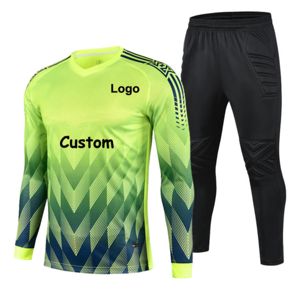 Premium Quality Printed Floorball Goalie Uniform Adjustable Strap Reinforced Knee <b>Pads</b> Breathable Quick Dry 100% Polyester - Product Image 5