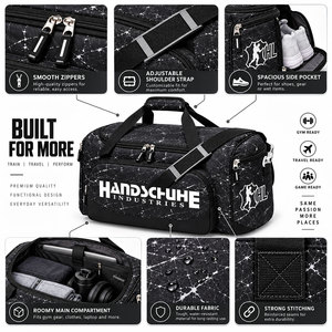 2026 Hot Sale Sport Large Capacity Travel Duffel <b>Bag</b> Shoes <b>Compartment</b> Water-Proof Exercise Gym Weekend Gym <b>Bag</b> - Product Image 5