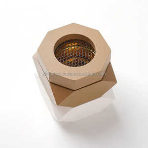 เตาเมบคาร่าอีพอกซีทำด้วยมือไม้หรูหราสำหรับใส่ถ่านและน้ำมันหอมระเหยพร้อมดีไซน์ดาวโป๊ยกั๊ก - Product Image 4