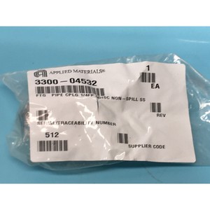 2 AMAT 3300-05239 FTG CPLG QDISC 3/8 Body Fem 3/8 - Equipo y piezas de semiconductores de confianza de la marca global Trusted Global Legacy - Product Image 1