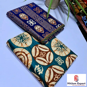Tela de Algodón con Encaje Suizo Africano Personalizado de Alta Calidad para Coser Prendas Tradicionales de Etiopía - Product Image 2