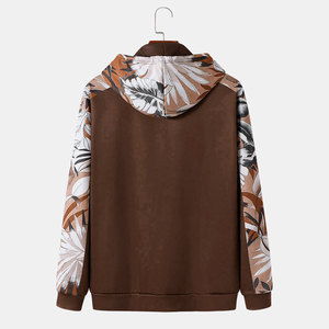 Vente en gros de sweats à capuche personnalisés pour femmes, en polaire, d'hiver, longs, décontractés, respirants, épais, unis, coupe oversize, à capuche courte sur le devant - Product Image 3