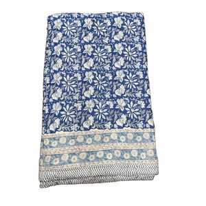 Holesale Lock Ndian ottuilt andandmade lorloral Lock rinenjuagado RIC Abric azazai inter uuilt Microfibra oven horno edspread Living oom - Product Image 1