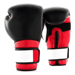 High Performance RC Fitness Wear Boxing Gloves PU Construction Shock-Absorbing Foam Padding Secure Hook Loop Wrist <b>Strap</b> - Product Image 3