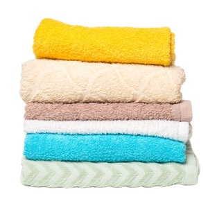 Serviette de bain de luxe personnalisée 100% coton ensemble de serviettes de bain colorées au meilleur prix fournisseur indien - Product Image 1