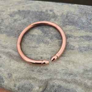 Handcrafted Copper <b>Bracelet</b> Adjustable Unisex <b>Torque</b> <b>Bracelet</b> Antique & Traditional Style - Product Image 6