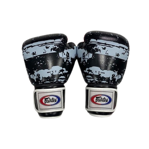 ถุงมือชกมวยพิมพ์ลายดิจิตอลหลากสีแบบมืออาชีพรุ่นใหม่ สำหรับ MMA มวยไทย ยี่ห้อ Fairtex ทำจากหนังวัวแท้ - Product Image 2