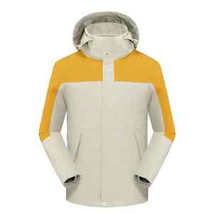 Chaqueta para Hombre, Chaqueta de Esquí para Exteriores, Chaqueta Deportiva 3 en 1 para Mujer, Impermeable, Cálida, Cortavientos, de Dos Piezas, para Invierno y Otoño - Product Image 1
