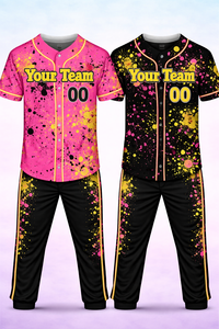 Customized Logo Unisex <b>Baseball</b> Jersey Personalized Solid Pattern Breathable 100% Polyester Name Number Plus Size OEM Supply - Product Image 3