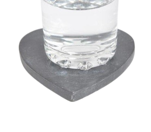 Handmade Black Marble Round Coaster <b>Plate</b> Luxury Natural Stone Drink Tray Decorative Home Table Decor Accessory 10mm Thick - Product Image 2