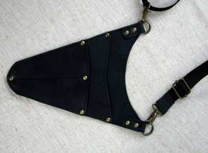 Étui de Ciseaux de Barbier en Cuir de Qualité Supérieure, Anti-Odeur, Confortable, Design Décontracté, Robuste et Multifonctionnel - Product Image 5