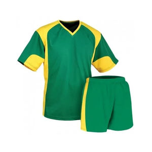 Nouvel ensemble d'uniformes de football personnalisés 2025 – Maillot respirant sublimé à manches courtes en mesh pour entraînement, personnalisable pour équipe - Product Image 3