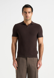 Polo pour homme, léger, à manches courtes, col classique, pour l'été, les sports de plein air, le quotidien, beige, confortable et élégant - Product Image 2