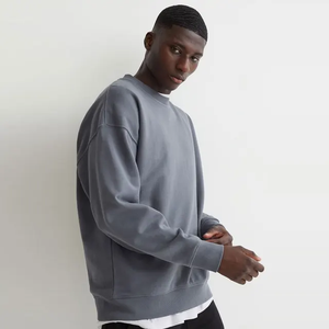 Fabricant OEM de streetwear décontracté et chaud, essentiel pour l'hiver, sweat à capuche oversize pour homme en polaire épaisse, fournisseur de vêtements de sport personnalisés - Product Image 2