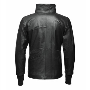 Men's Luxury Genuine Leather Trucker <b>Jacket</b> Modern Western Style Full Grain Leather Fashion Coat Wholesale Manufacturing - Product Image 2