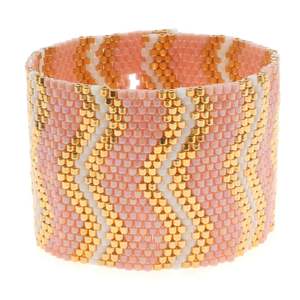 Bracelets tendance en perles de rocaille, accessoires de mode pour femmes, bracelets chics en perles de rocaille, bijoux artisanaux. - Product Image 6