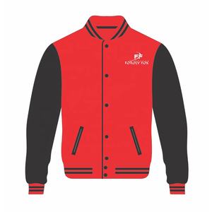 Venta al por mayor caliente de impresión de logotipo personalizado de alta calidad Varsity Jacket maqueta precio barato hombres Varsity chaquetas - Product Image 1